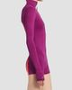 Balenciaga Women's Techwear Short Long Sleeve Bodysuit - 4