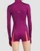 Balenciaga Women's Techwear Short Long Sleeve Bodysuit - 5