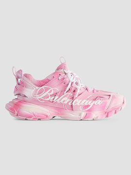 Balenciaga Women's Track Stencil Logo Sneakers