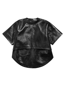 Balenciaga Women's Train Cropped T-Shirt