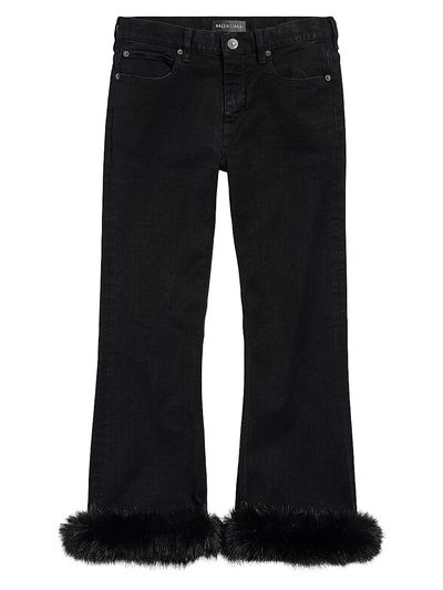 Balenciaga Women's Trim Flared Capri Pants