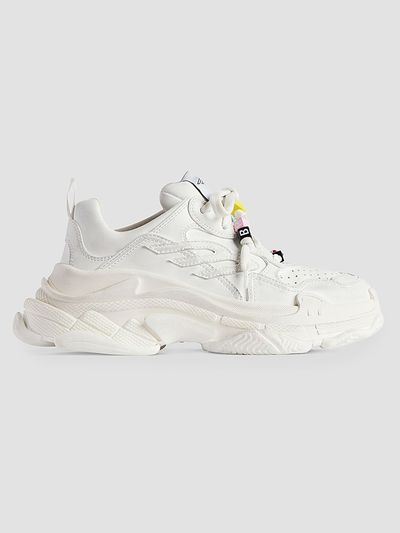 Balenciaga Women's Triple S Sporty Sneakers with Charms
