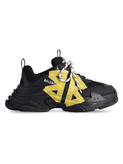 Balenciaga Women's Triple S Tape Type Sneakers
