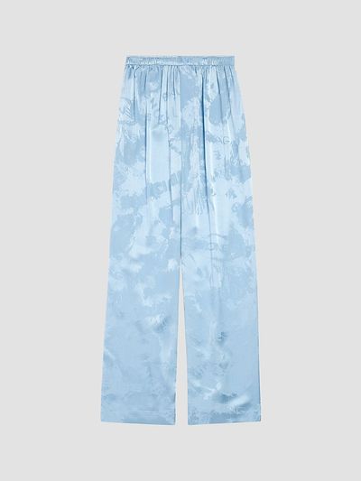 Balenciaga Women's Washed Crayon Allover Pyjama Pants