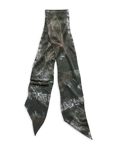 Balenciaga Women's Washed Crayon Scarf