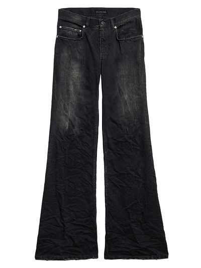 Balenciaga Women's Wide Leg Jeans