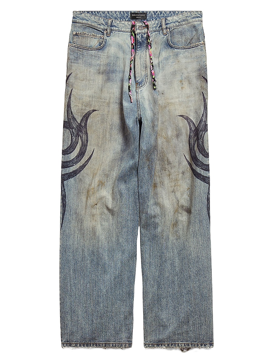 Balenciaga - Y2k Stretched Knee Baggy Pants