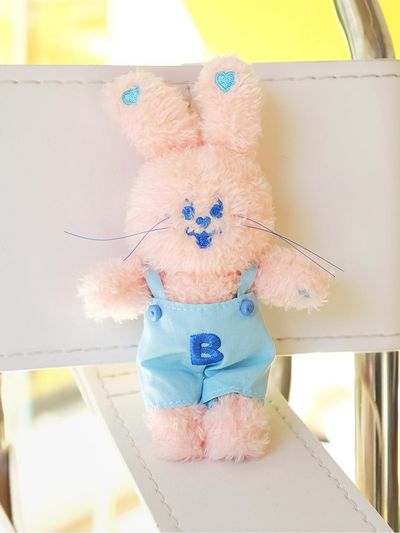 BALLOON FRIENDS MESSY ADVENTURE Pleabuddy Roo Doll Keychain_Pink