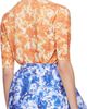 Bally Bally Orange Rosengarten Print Cardigan - 3