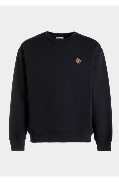 Bally Crewneck Sweatshirt With a Bally Crest Logo