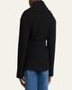 Balmain Anthem Buckle Belt Coat - 3