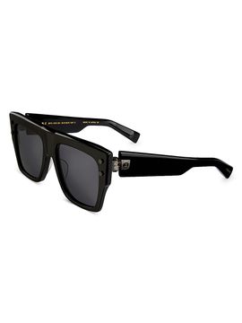 Balmain B-I 56MM Square Sunglasses