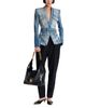 Balmain Balmain 1-Button Belted Denim Jacket - 2