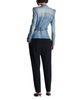Balmain Balmain 1-Button Belted Denim Jacket - 3