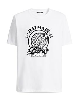 Balmain Balmain 1945 Crewneck Logo T-Shirt
