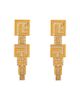 Balmain Balmain 3D Pb Pendant Earrings with Crystals - 1