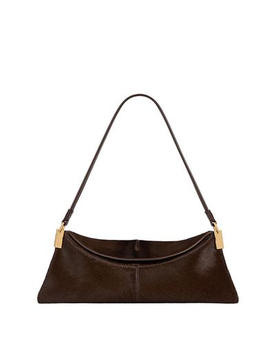 Balmain Balmain 64-83 Small Bag in Pony-Effect Leather