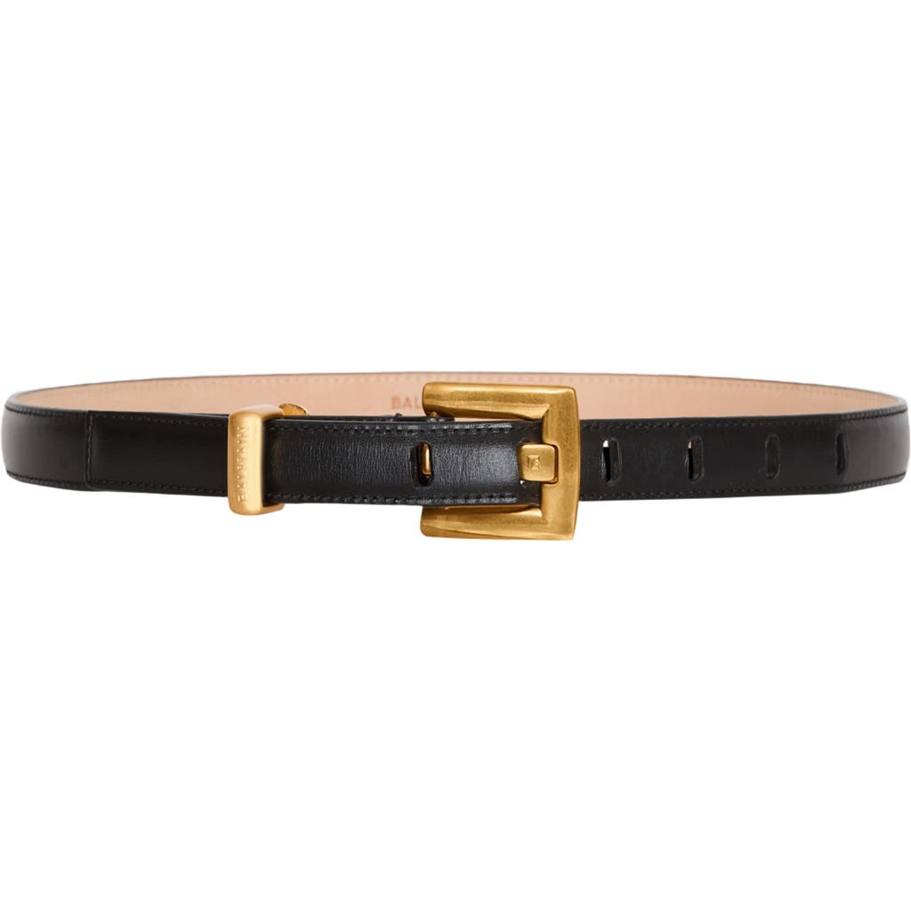 Balmain Balmain Anthem Belt 2Cm-Calfskin