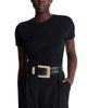 Balmain Balmain Anthem Calfskin and Crystal Belt - 2