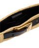Balmain Balmain Anthem Clutch Bag in Smooth Leather and Crochet - 3