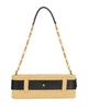 Balmain Balmain Anthem Clutch Bag in Smooth Leather and Crochet - 5