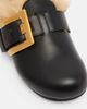 Balmain Balmain Anthem leather and faux fur clogs - 5