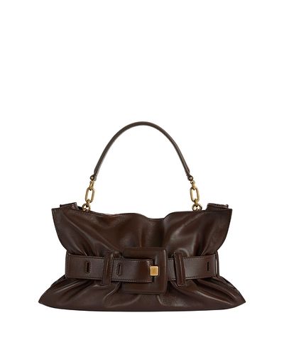 Balmain Balmain Anthem Medium Bag in Smooth Leather