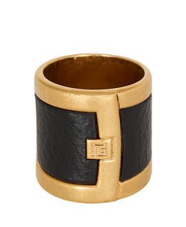 Balmain Balmain Anthem Ring in Brass and Resin