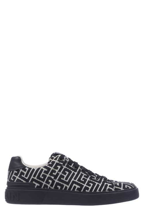 Balmain Balmain B-Court Monogram Low Top Sneaker
