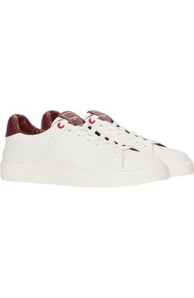 Balmain Balmain B-Court smooth leather trainers
