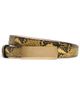 Balmain Balmain Balmain Python-Effect Belt Mimosa - 1