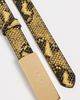 Balmain Balmain Balmain Python-Effect Belt Mimosa - 5