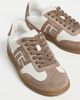 Balmain Balmain Balmain Swan Sneakers Taupe/Blanc - 5