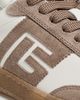 Balmain Balmain Balmain Swan Sneakers Taupe/Blanc - 6