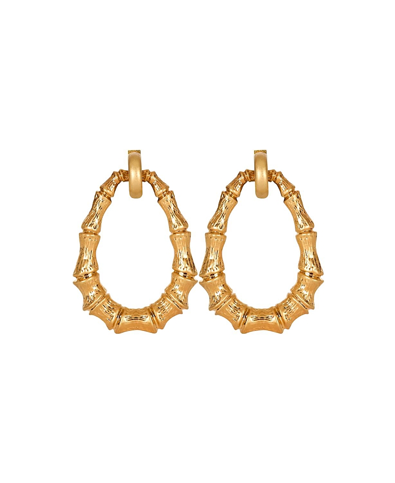 Balmain Balmain Bamboo Hoop Earrings