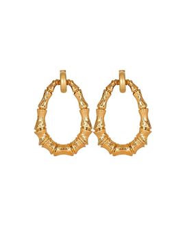 Balmain Balmain Bamboo Hoop Earrings