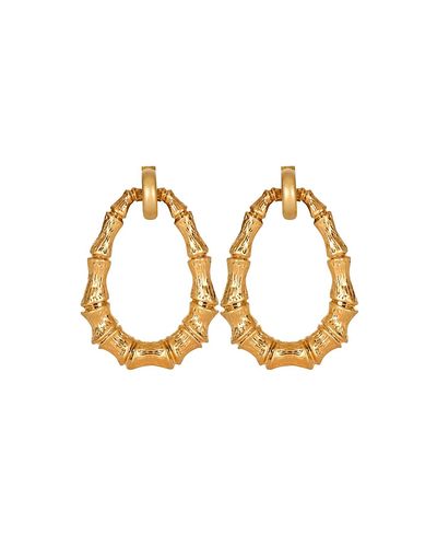 Balmain Balmain Bamboo Hoop Earrings
