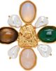 BALMAIN BALMAIN Baroque Stones & Pearls Brooch - 1