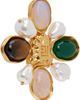 BALMAIN BALMAIN Baroque Stones & Pearls Brooch - 2