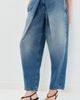 Balmain Balmain Barrel Denim Jeans Bleu Jean - 2