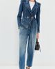 Balmain Balmain Barrel Denim Jeans Bleu Jean - 5