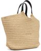 BALMAIN BALMAIN Beige 'BALMAIN' Crochet Tote - 3