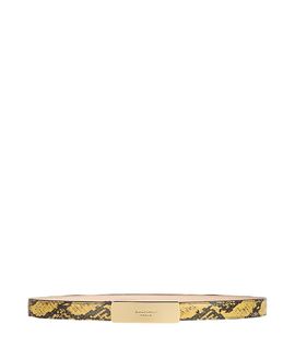 Balmain Balmain Belt in Python-Effect Leather