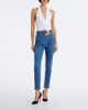 Balmain Balmain Belted high-rise cropped jeans - 2