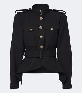 Balmain Balmain Belted wool jacket