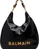 BALMAIN BALMAIN Black 1945 Soft Monogram Bag - 1