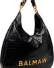 BALMAIN BALMAIN Black 1945 Soft Monogram Bag - 2