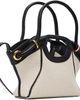 BALMAIN BALMAIN Black & Off-White Small Bag - 3