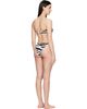 BALMAIN BALMAIN Black & White Bandeau Bikini - 3