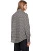 BALMAIN BALMAIN Black & White Monogram Loose Shirt - 3